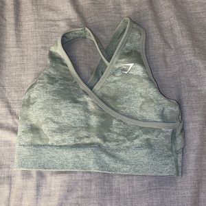 Gymshark adapt camo seamless sports bra